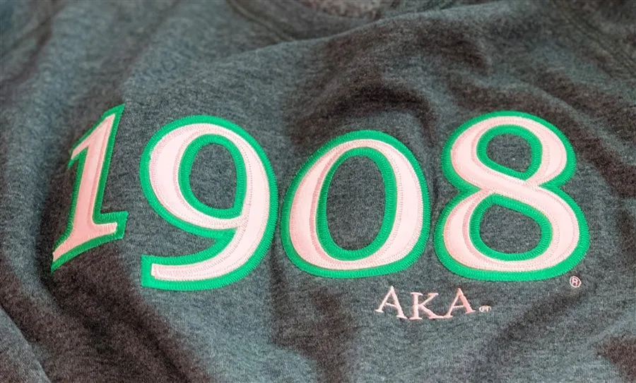 AKA 1908 Relay Crew Neck Sweatshirt- Alpha Kappa Alpha