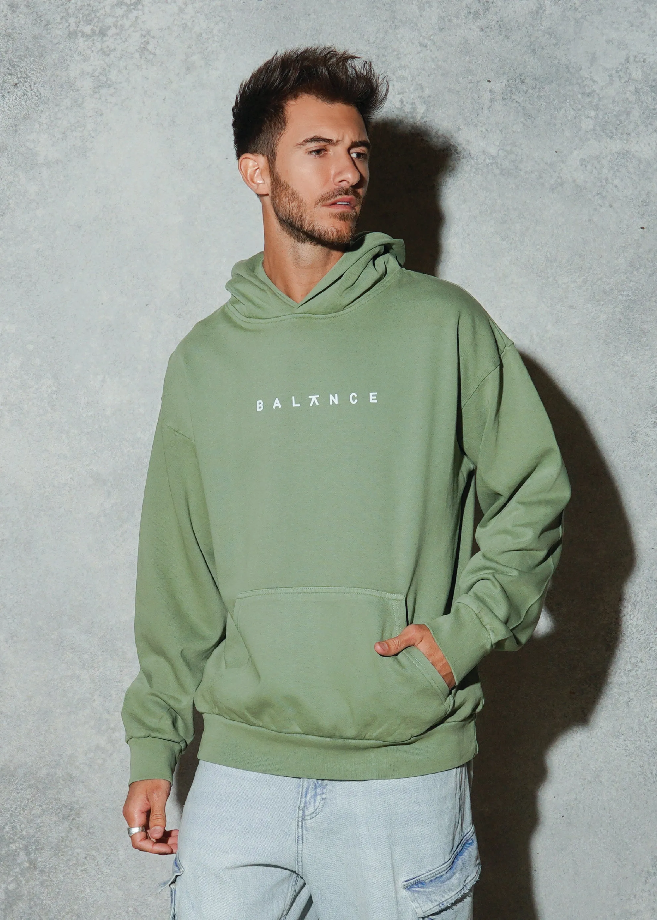 BALANCE Men Heavyweight Hoodie