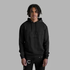 Blvck on Blvck Embossed Hoodie