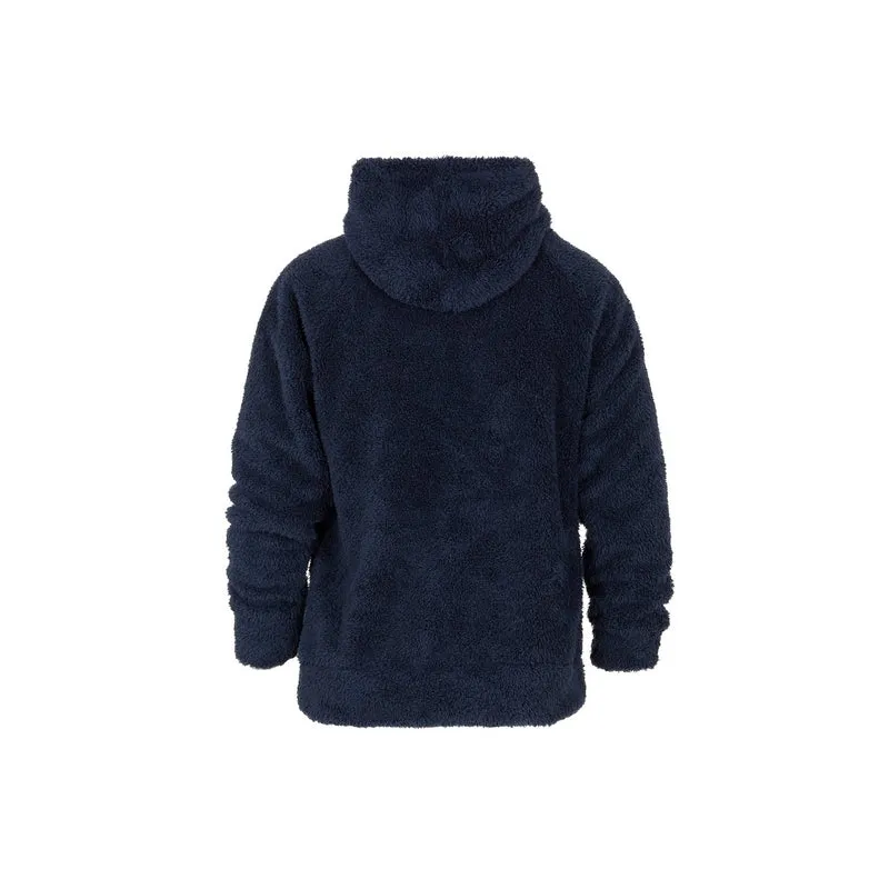 Charlie - Men's Bear Fleece Hooded Top - Navy