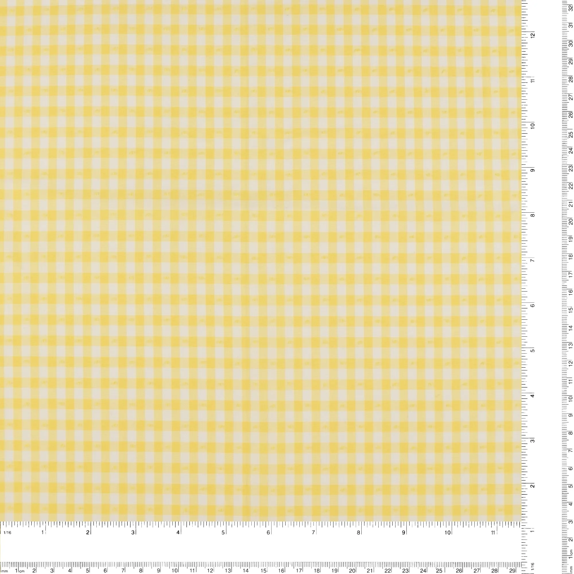 Clipped Gingham - BELLA - 004 - Yellow