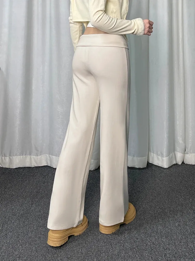 Comfy Lounge Pants with Wide Waistband