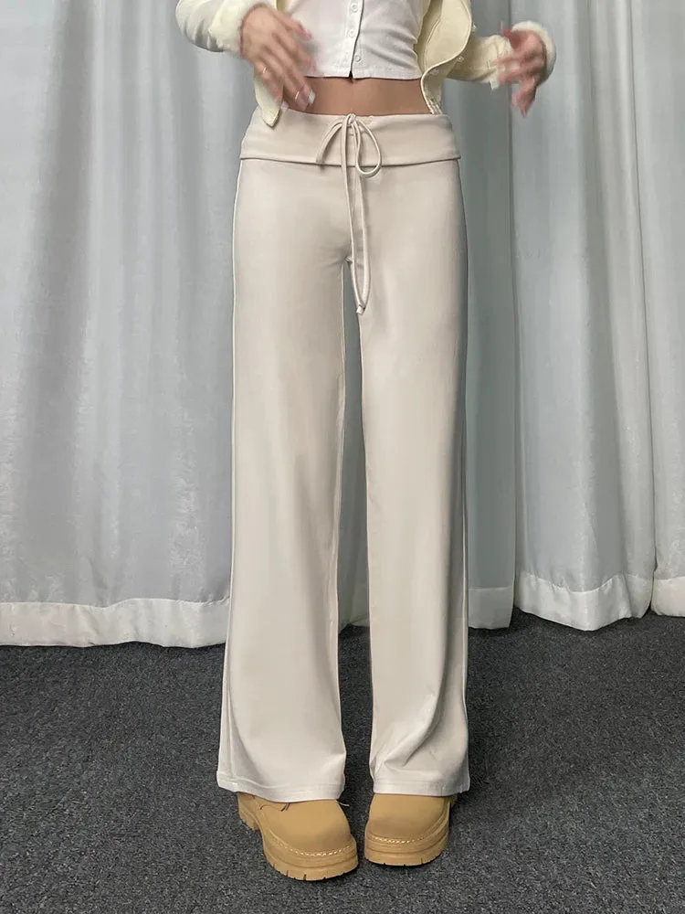 Comfy Lounge Pants with Wide Waistband