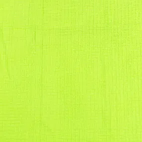 Crinkled Stretch Gauze - ALAIA - Lime