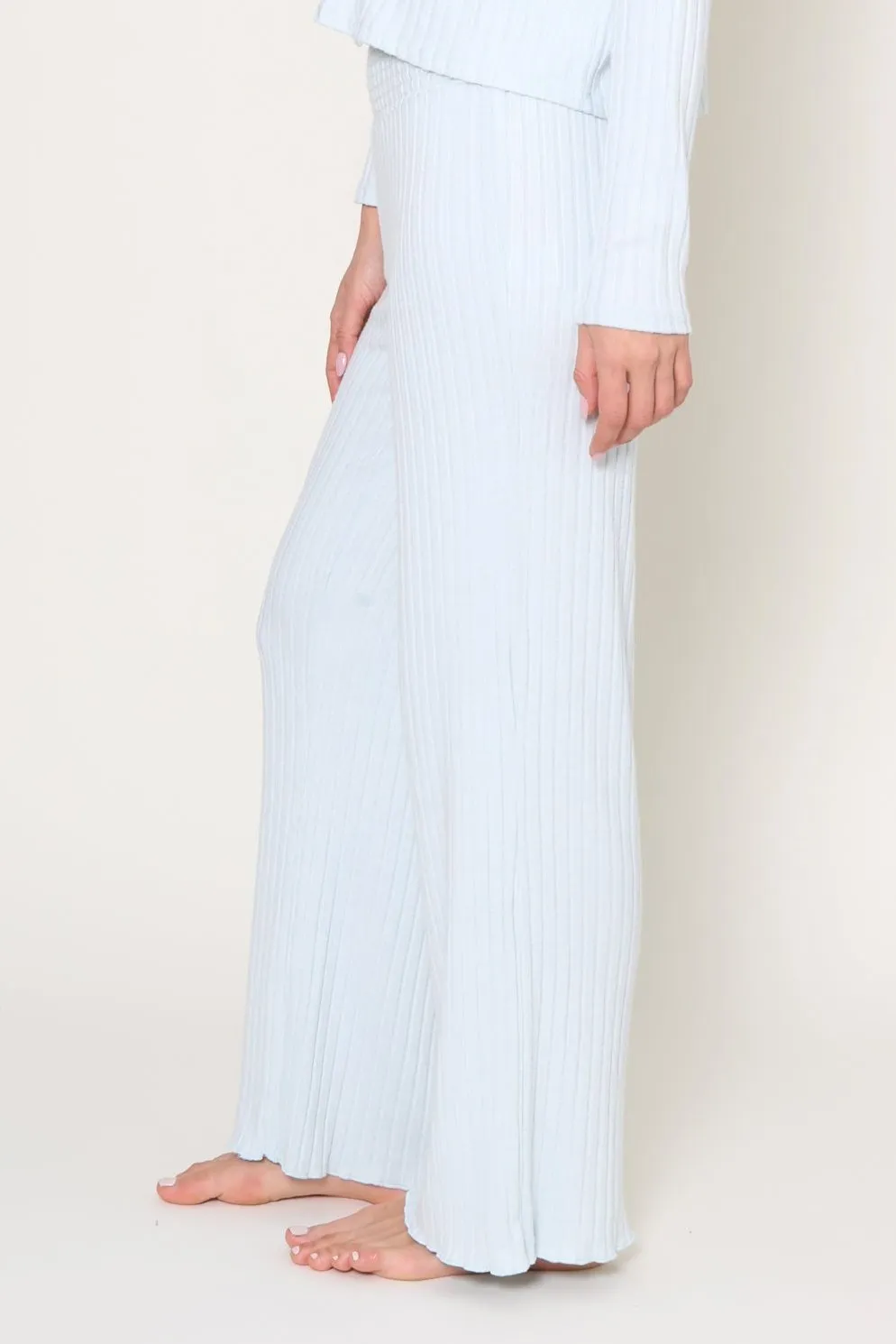 Dawn Smocked Rib Pant