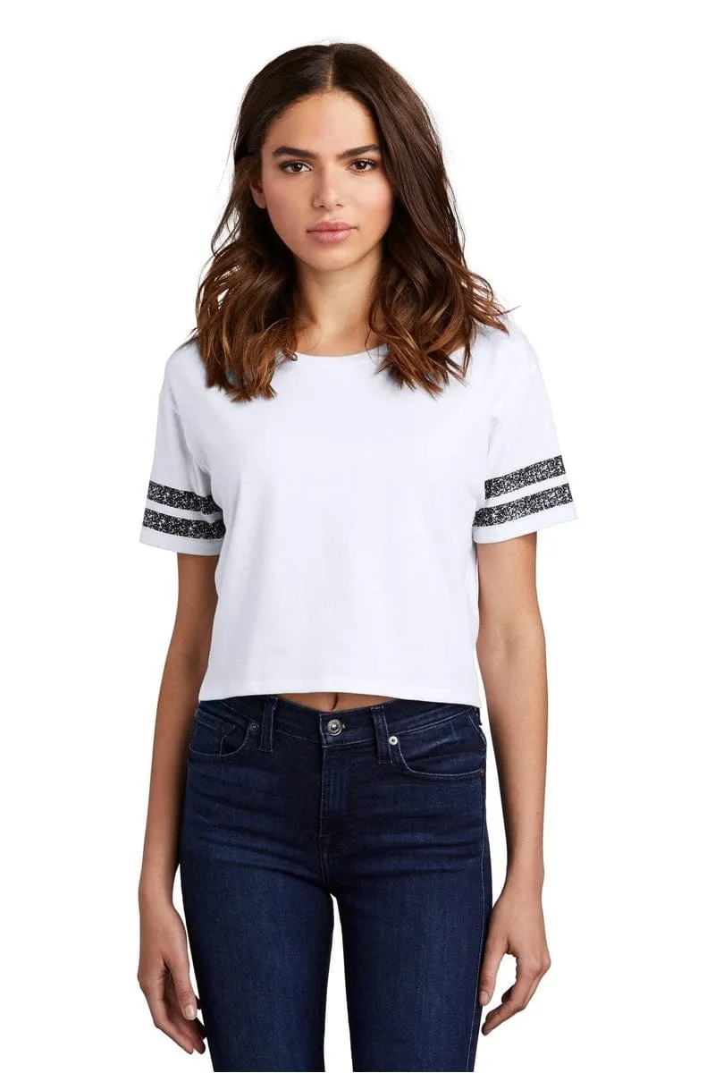 District DT488: Women's Scorecard Crop Tee