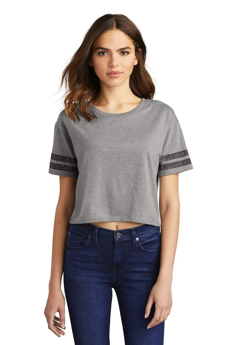 District DT488: Women's Scorecard Crop Tee