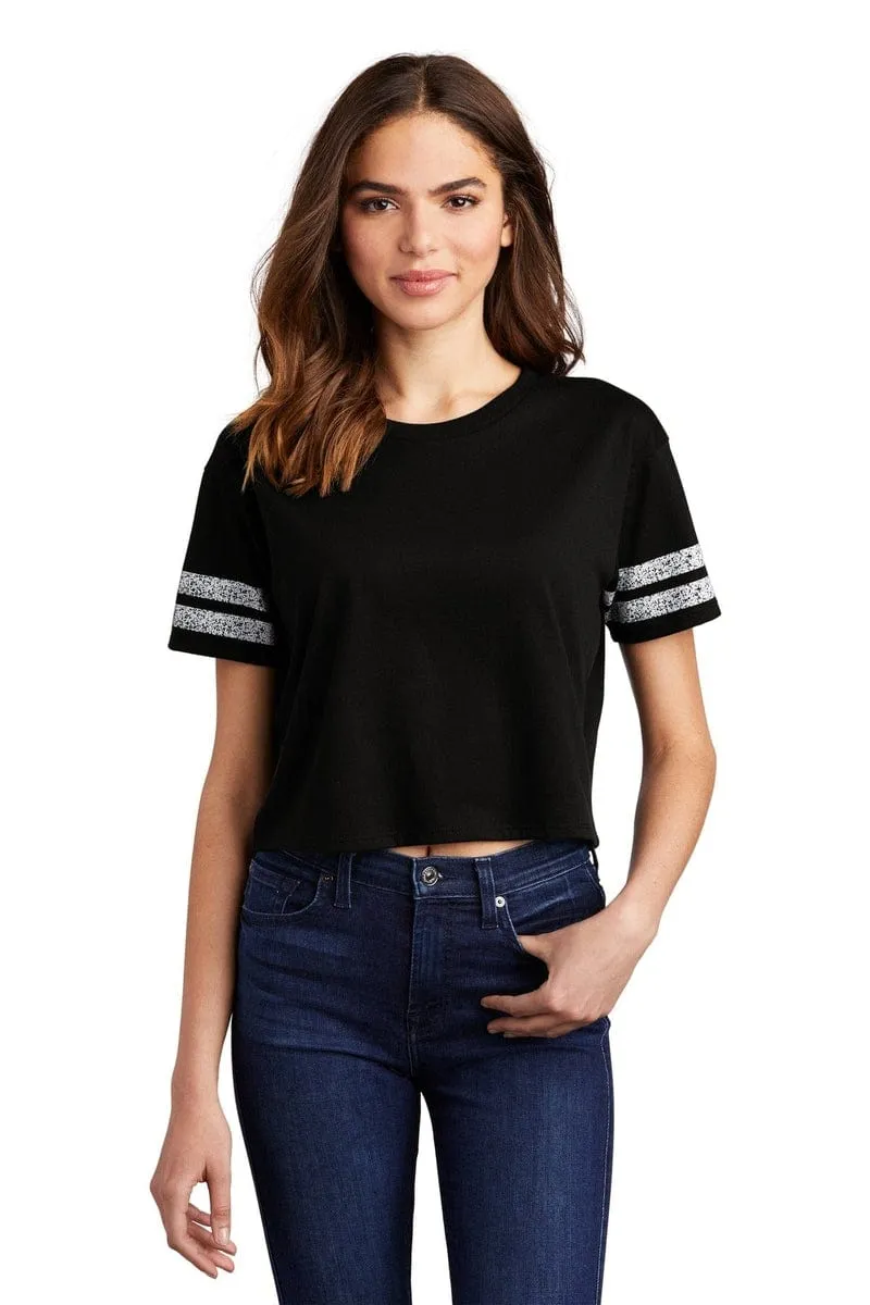 District DT488: Women's Scorecard Crop Tee