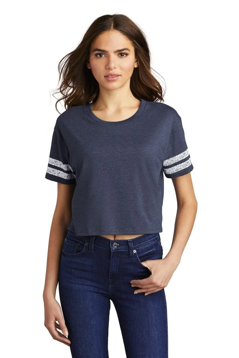 District DT488: Women's Scorecard Crop Tee