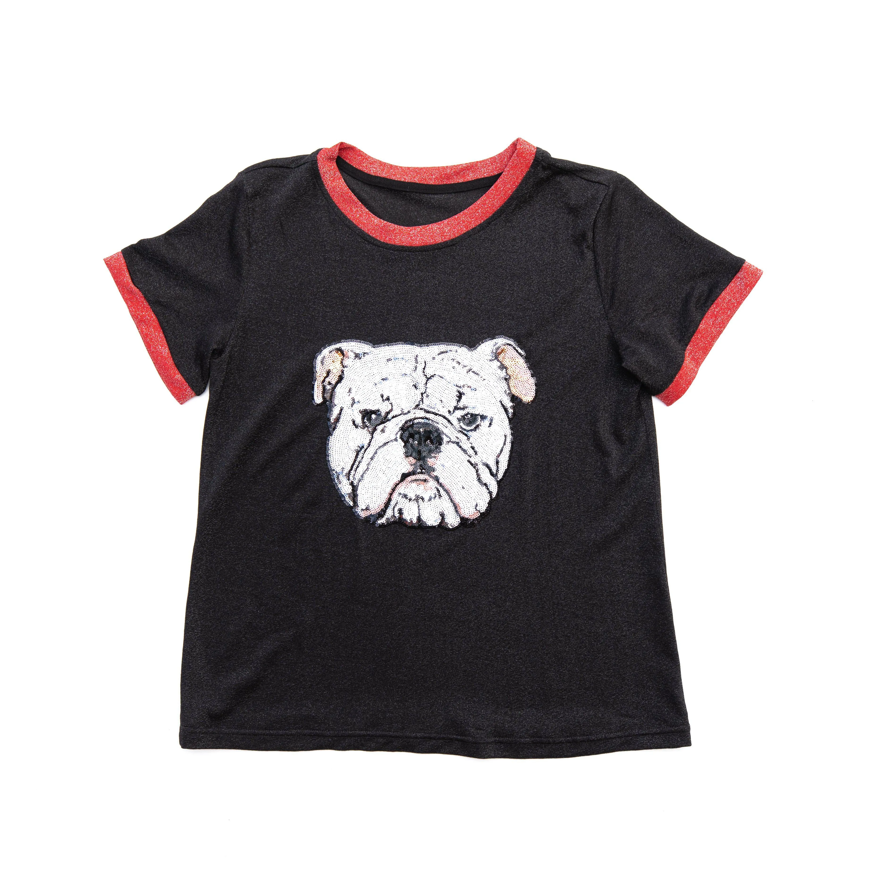 Glitter Bulldog Tee