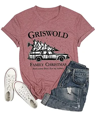 Griswold Family Christmas Tees Women Christmas T-Shirt