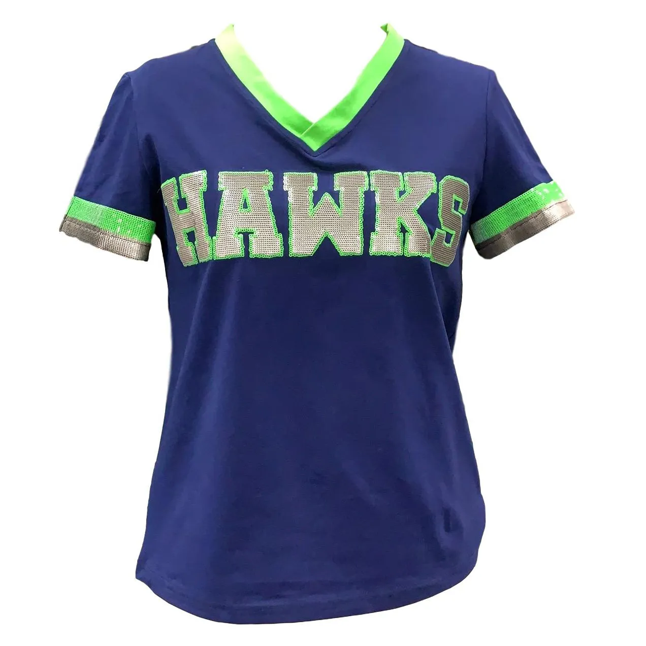 HAWKS Blue Jersey Tee