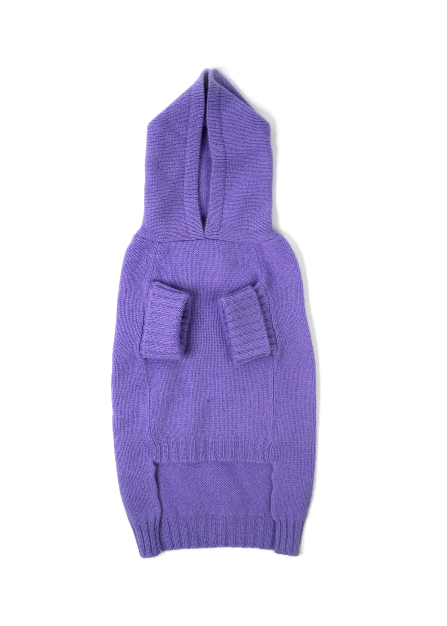 LAVENDER CASHMERE HOODIE