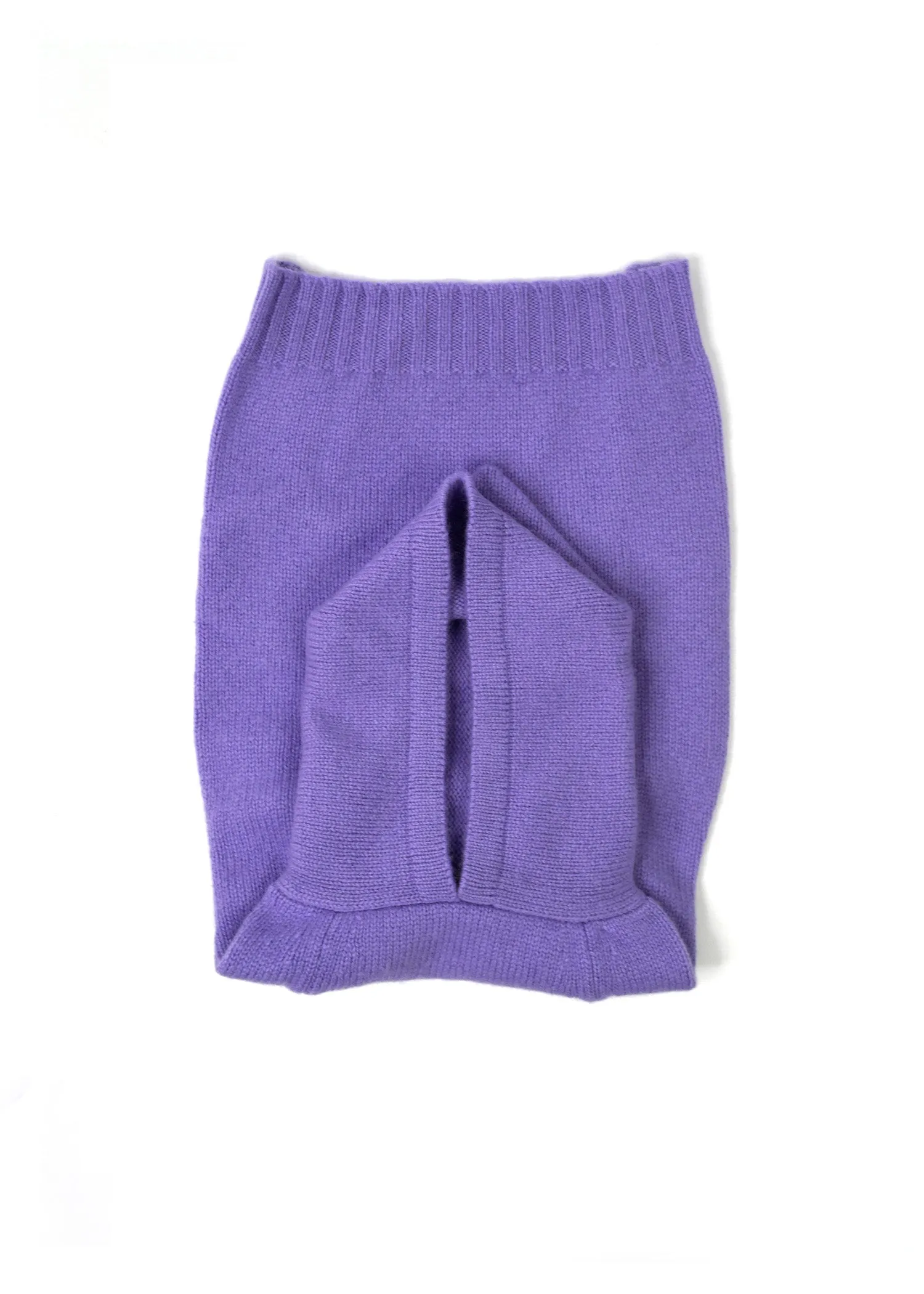 LAVENDER CASHMERE HOODIE