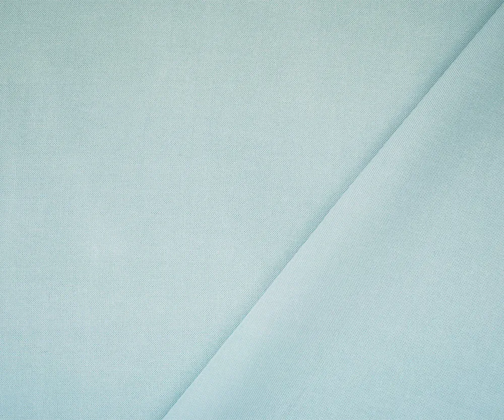 Light Blue Solid Rayon Challis Woven Fabric