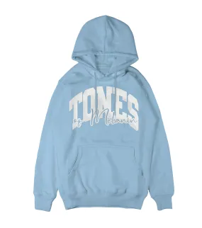 Light Blue Tones of Melanin Puff Hoodie