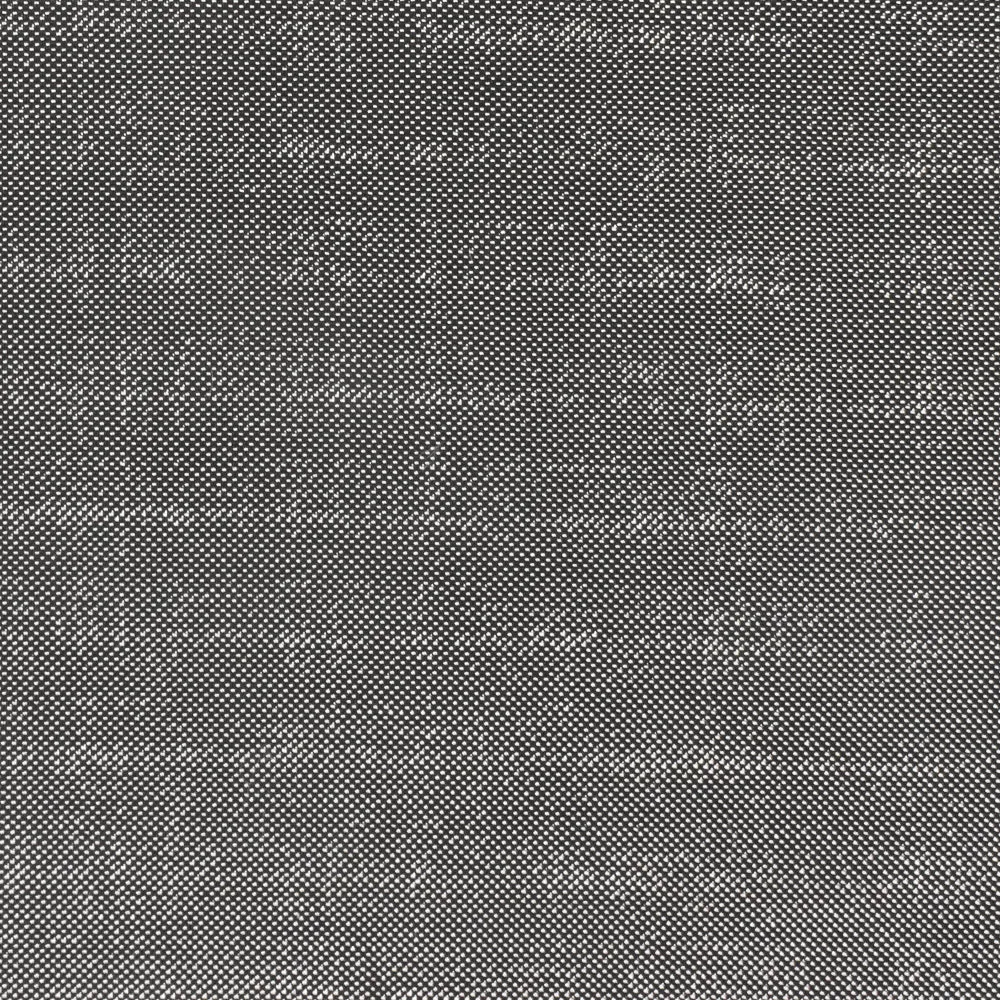 Mercury Silver-Black Metallic Texture Stretch Double Knit Fabric