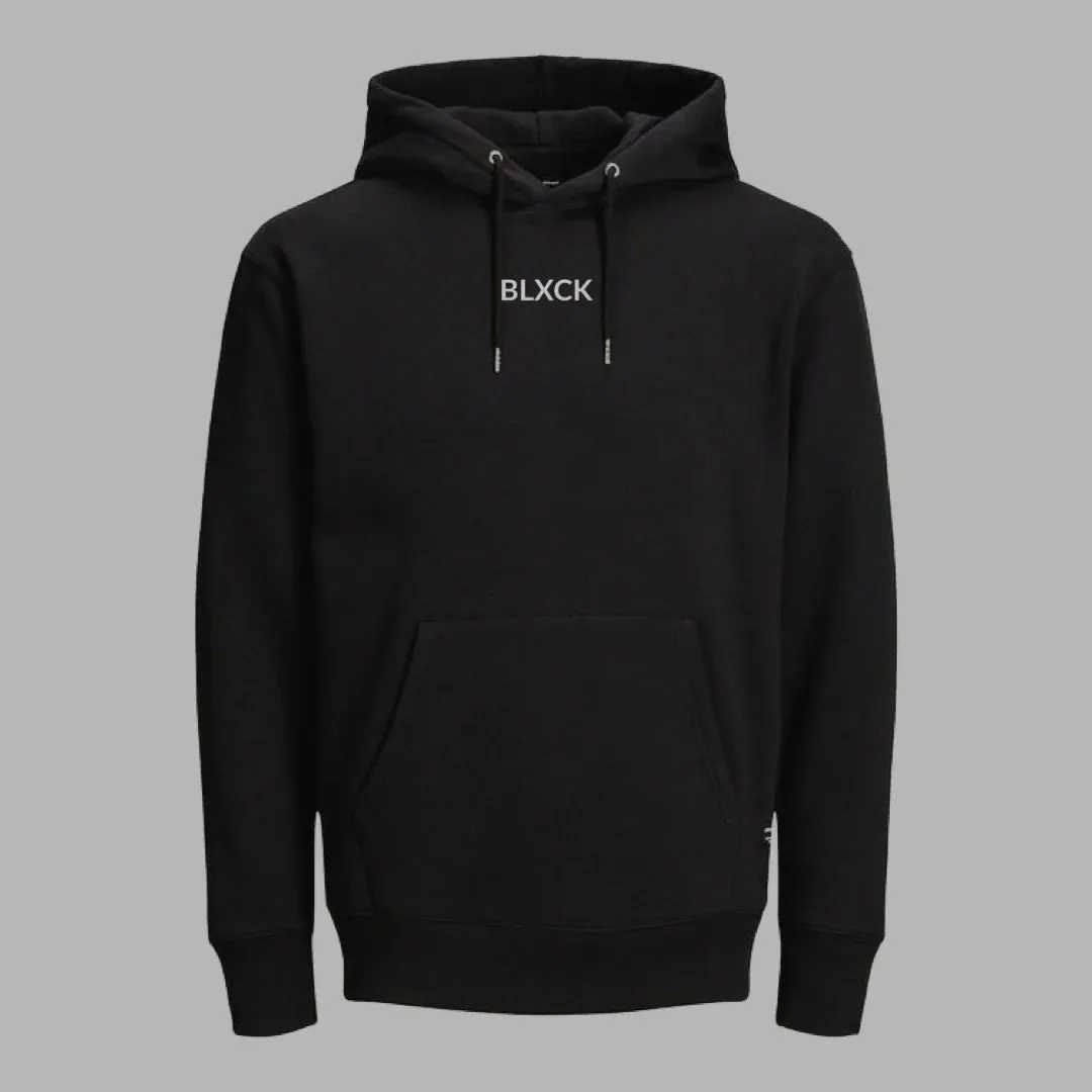 Off-Grey Black Hoodie