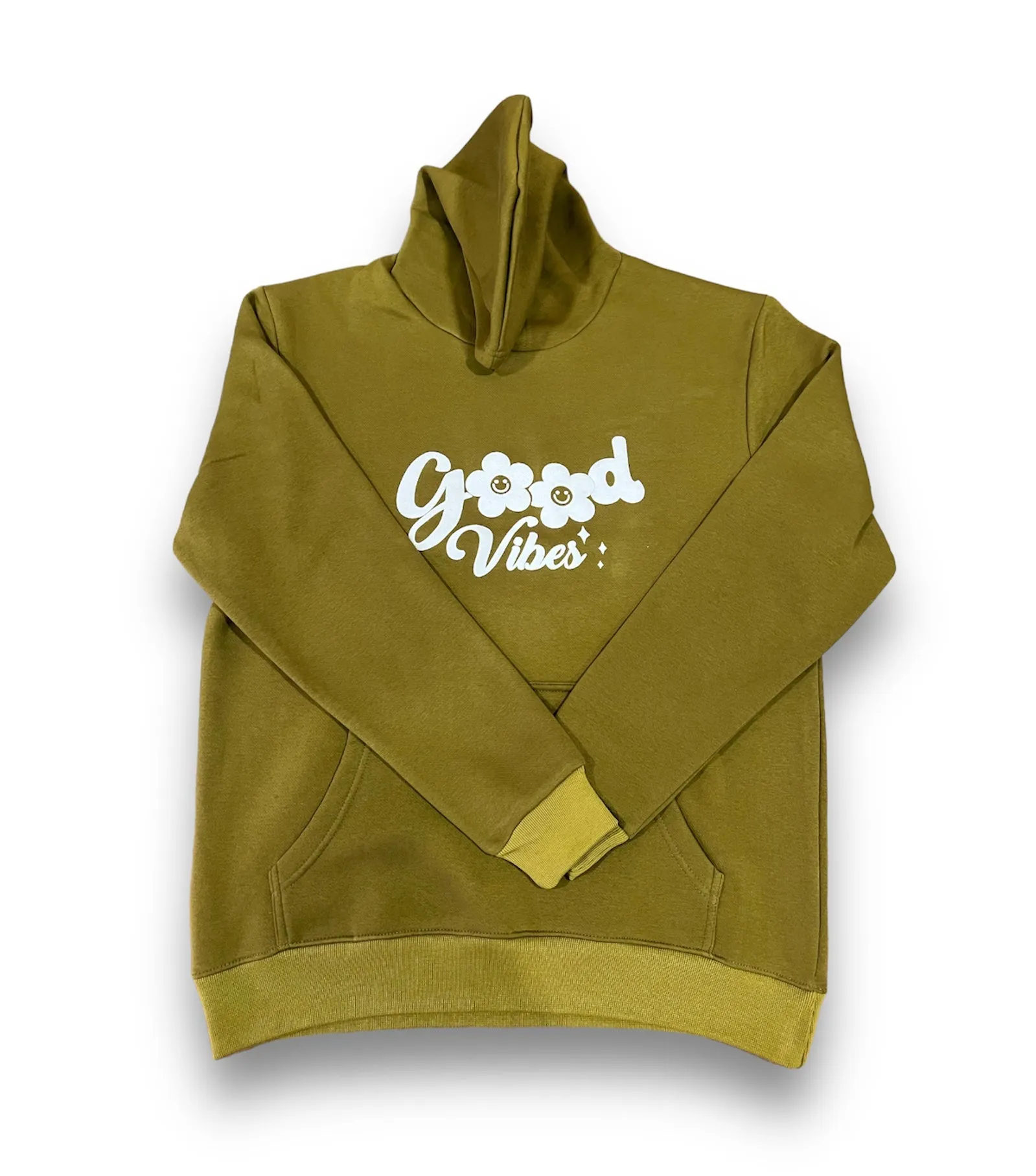 Olive Green Hoodie For Her