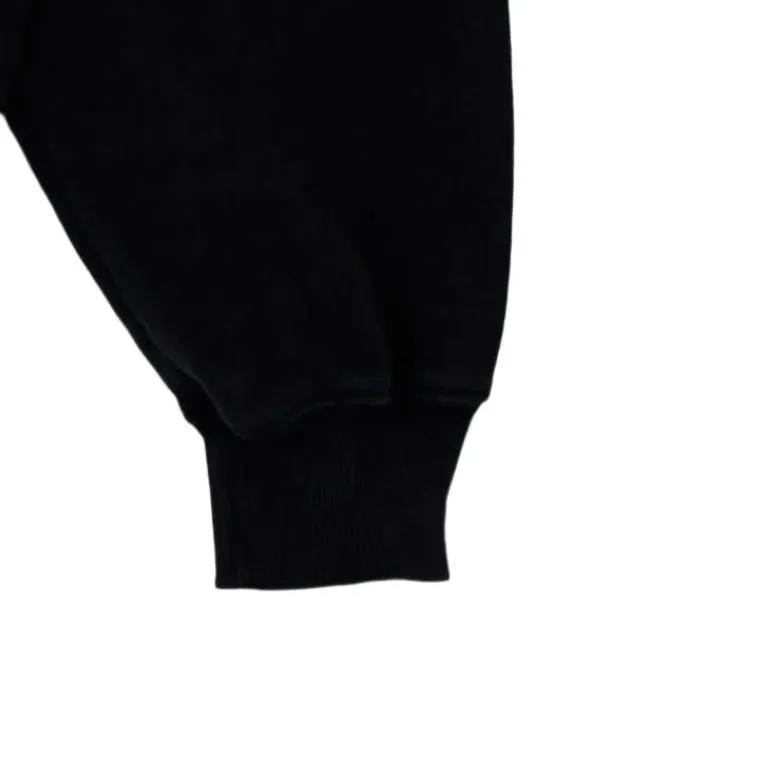 PARTCH Must Cropped Hoodie Oversized Black Cotton