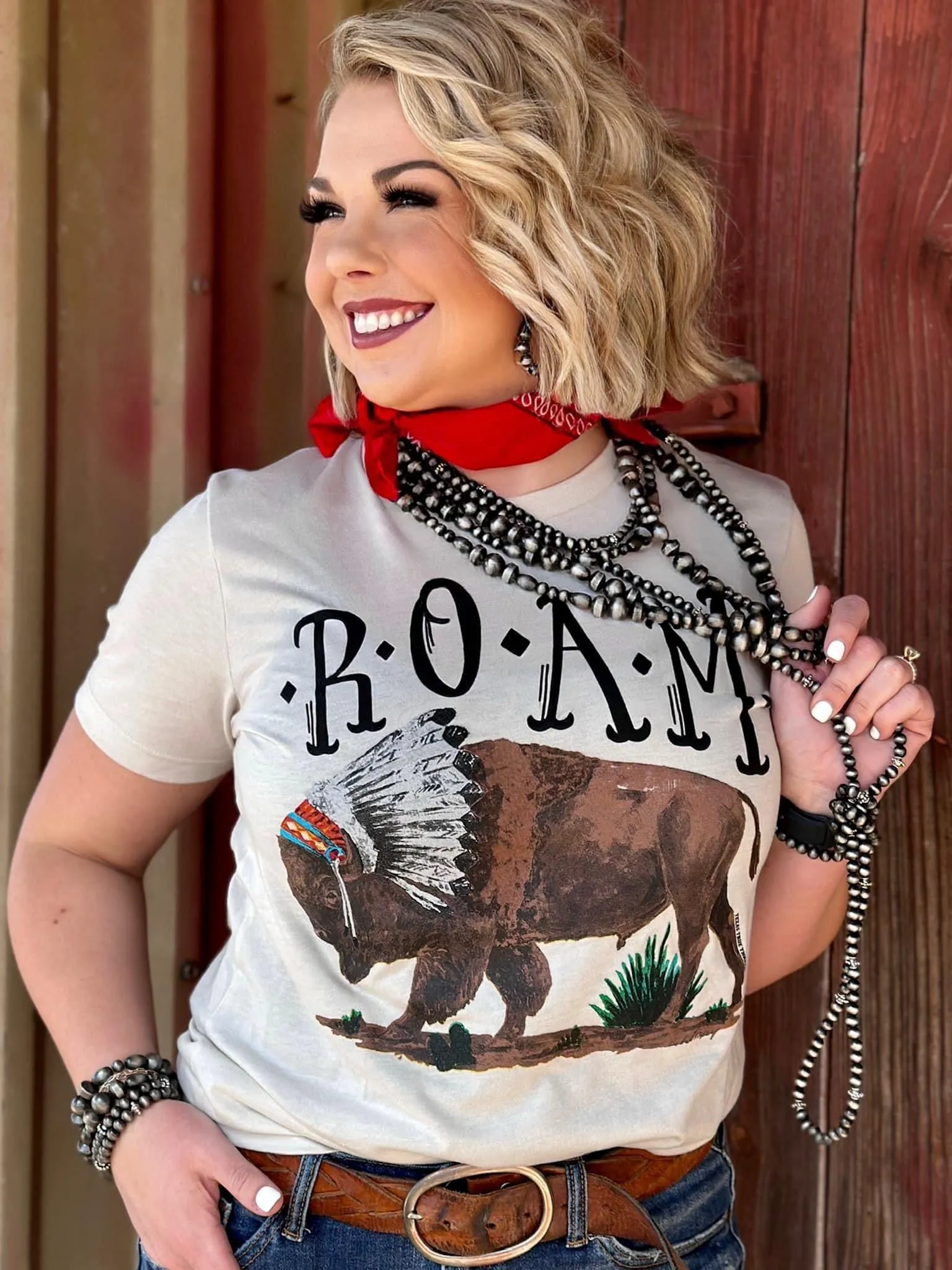 Roam Buffalo Graphic Tee