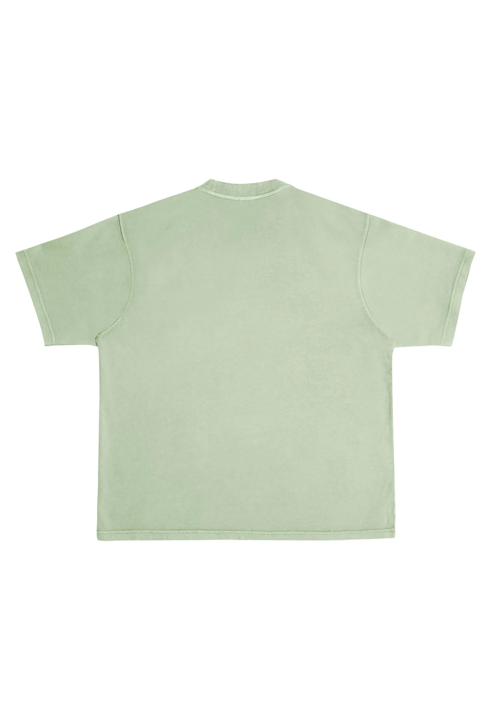 Streetwear Heavyweight Women Short Sleeve - Oil Green