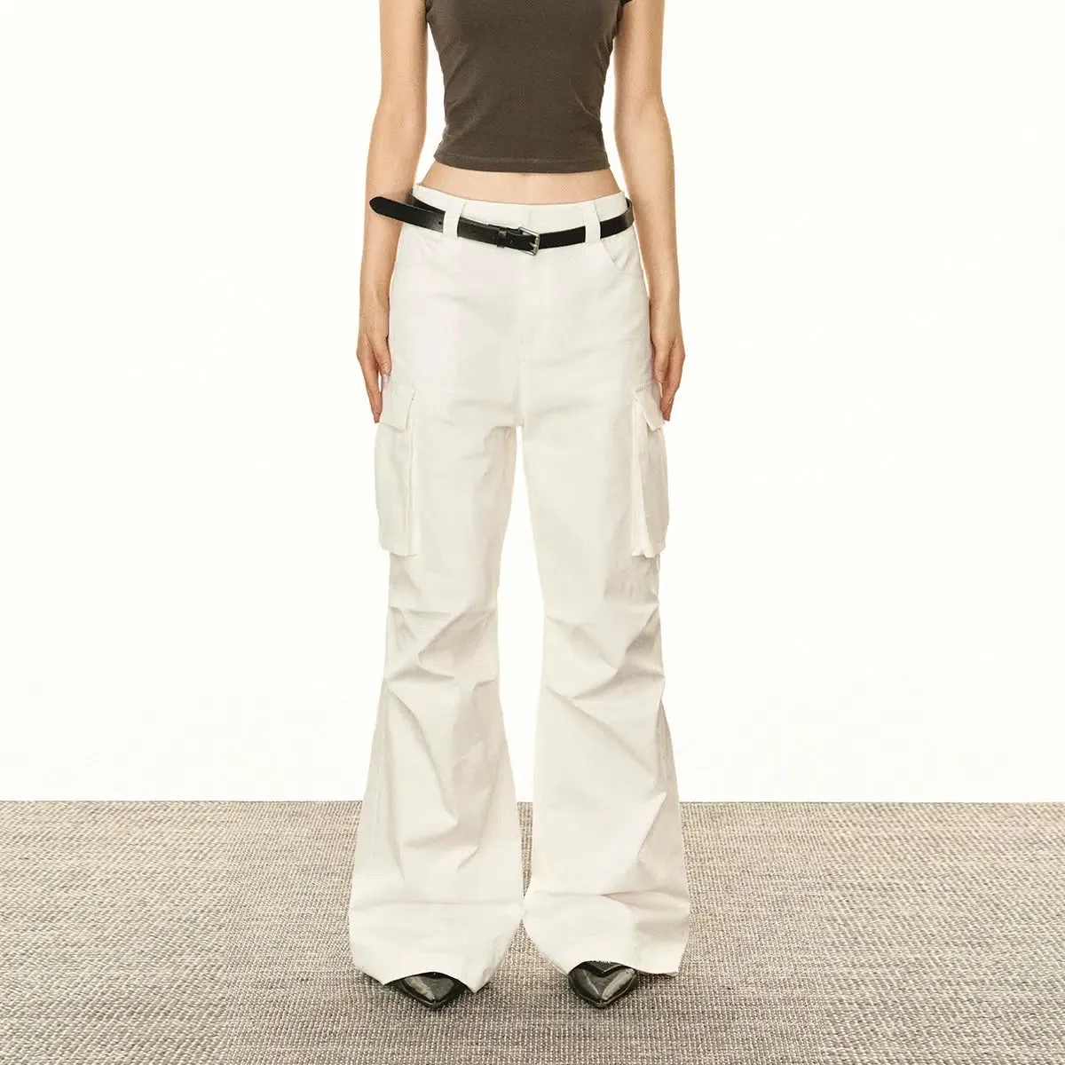 Stylish Cargo Pocket Casual Pants