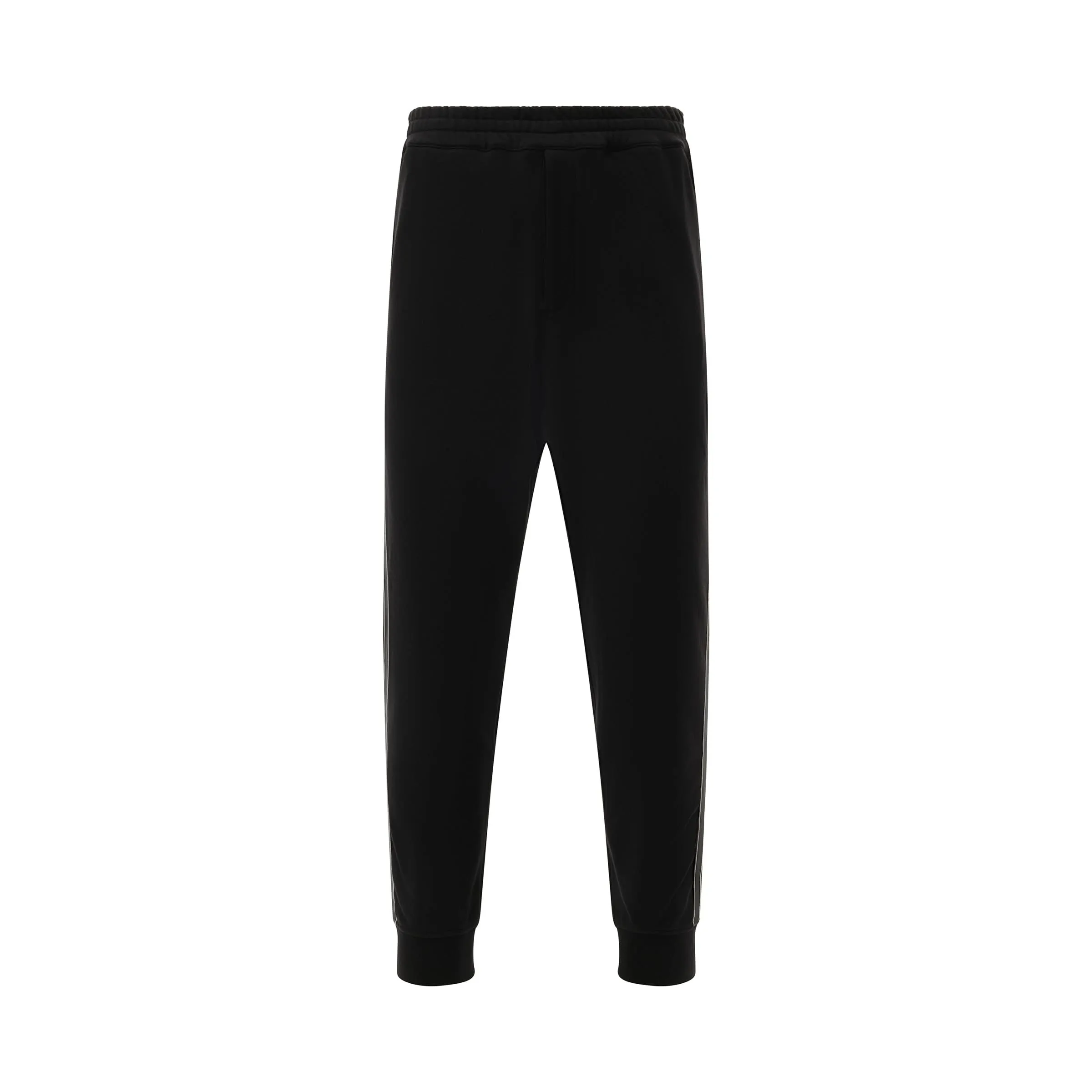 Tape Jogger in Black/Black