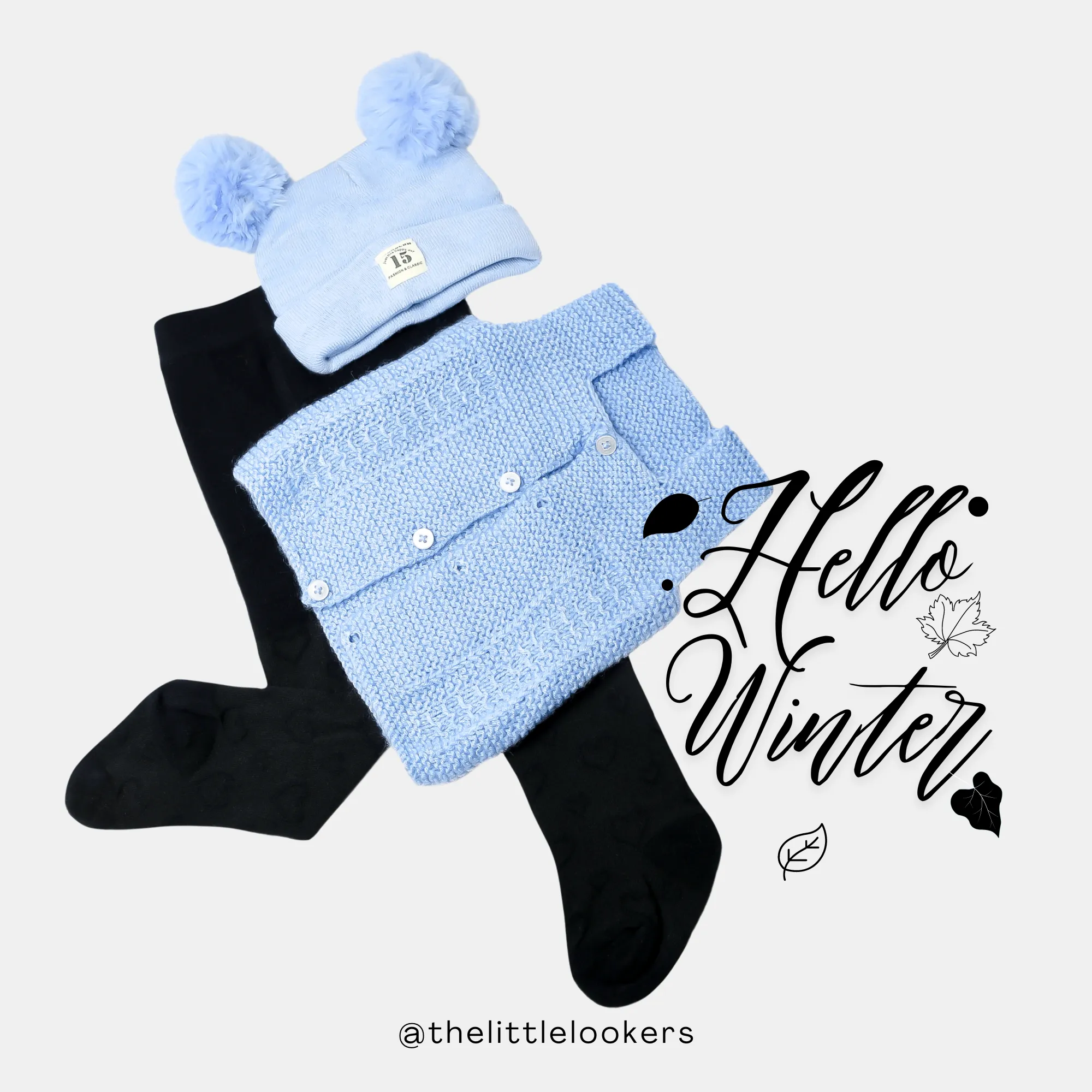 THE LITTLE LOOKERS Sweater/Half Sweater/Hand Knitted Sweater/Bandi/Wollen Vest for New Born Babies/Infants(0-3 Months)