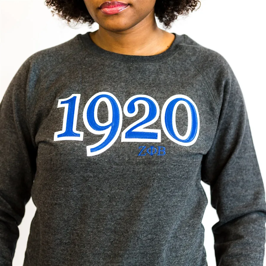 Zeta 1920 Relay Crew neck Sweatshirt - Zeta Phi Beta