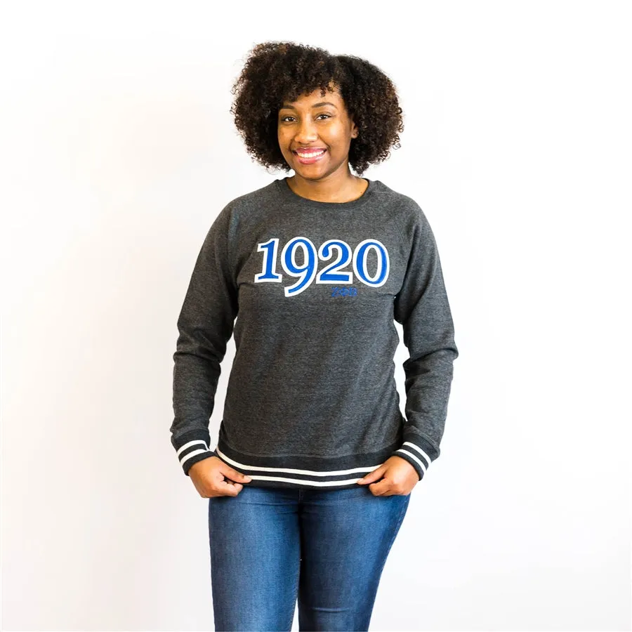 Zeta 1920 Relay Crew neck Sweatshirt - Zeta Phi Beta